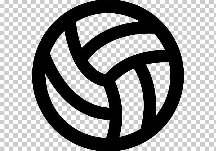 Volleyball Computer Icons PNG, Clipart, Area, Ball, Basketball, Black And White, Circle Free PNG Download