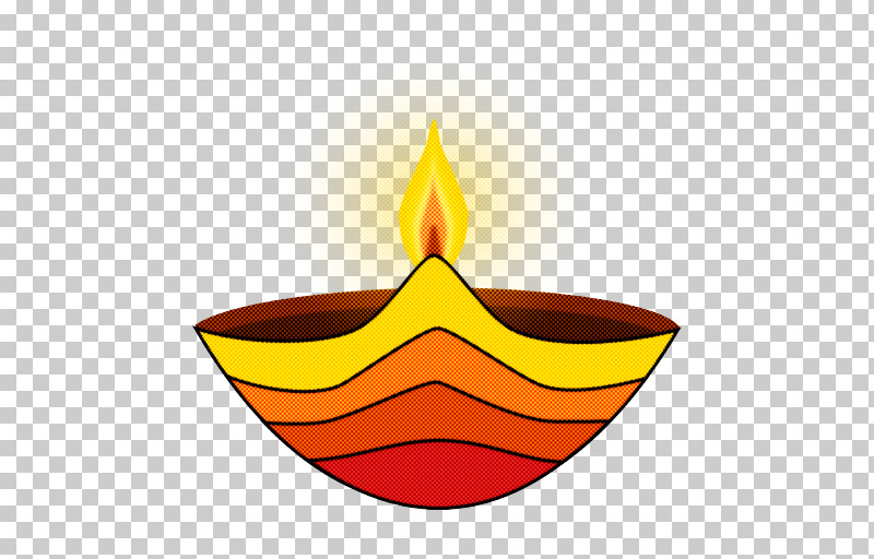 Burning diya lamp jainism religion icon diwali Vector Image