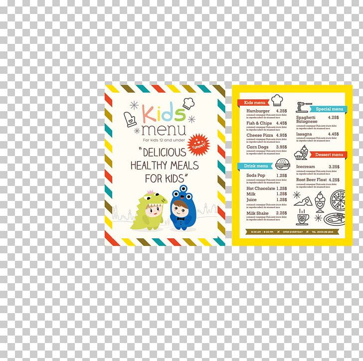 Menu Kids Meal Cooking Restaurant PNG, Clipart, Area, Cartoon Menu Vector, Chef, Children, Childrens Day Free PNG Download