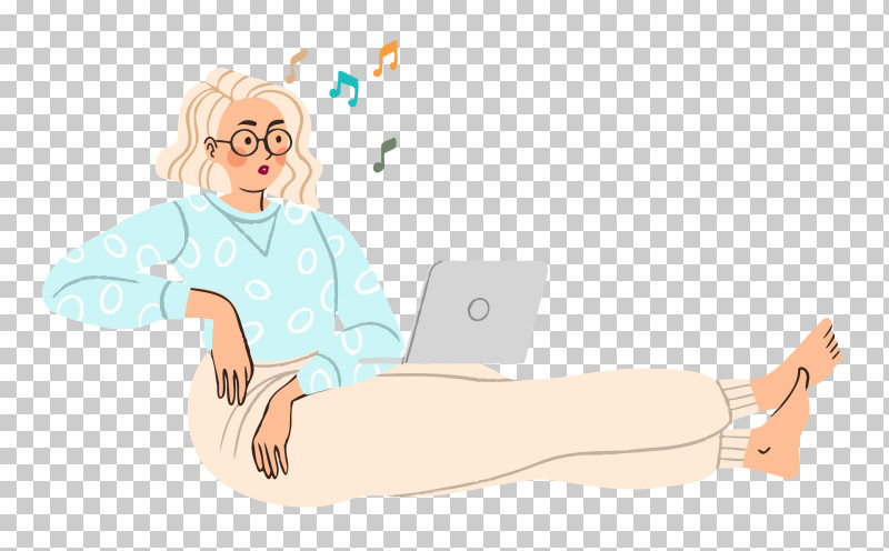 Relaxing Lady Woman PNG, Clipart, Cartoon, Girl, Hm, Human, Human Body Free PNG Download