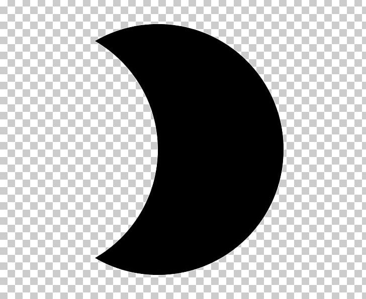 Crescent Moon PNG, Clipart, Angle, Black, Black And White, Brightness, Circle Free PNG Download