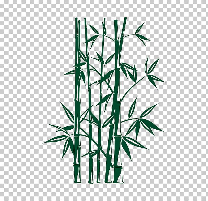 Wall Decal Decorative Arts Mural Bamboo PNG, Clipart, Angle, Bamboo, Bamboo Ink, Black And White, Branch Free PNG Download