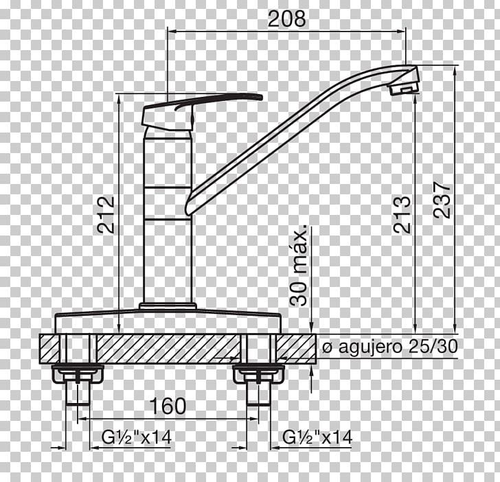 Monomando Kitchen Countertop Door Handle Sink PNG, Clipart, Angle, Area, Artwork, Black And White, Countertop Free PNG Download