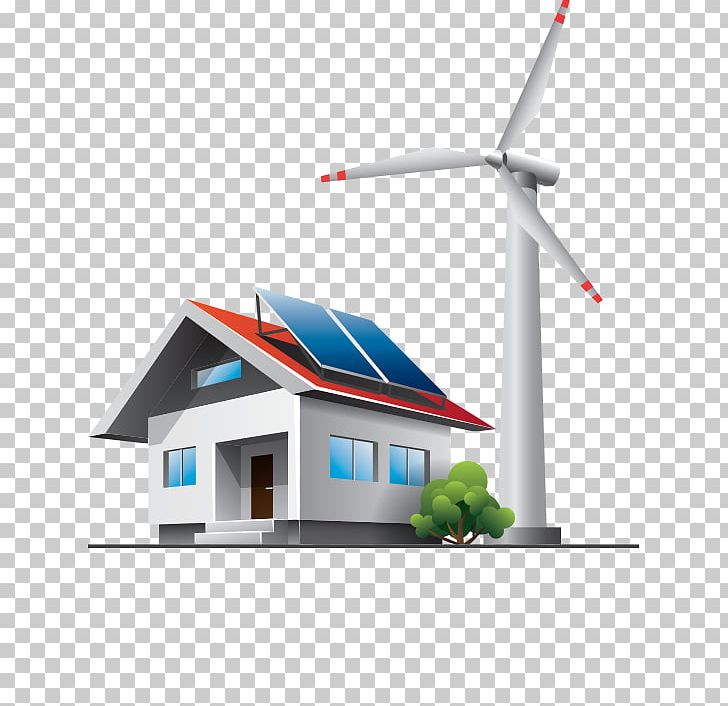 Solar Energy Solar Power Wind Power Solar Panels Wind Turbine PNG, Clipart, Alternative Energy, Electricity, Energy, Home, House Free PNG Download