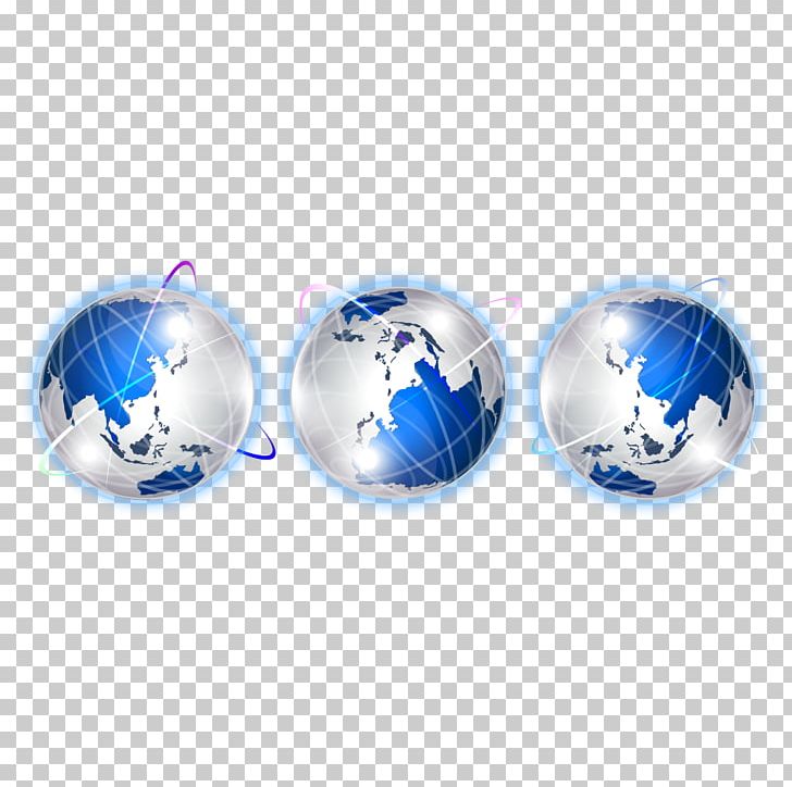 Blue Three Dimensional Sphere PNG, Clipart, Blue, Computer Software, Download, Earth, Earth Day Free PNG Download