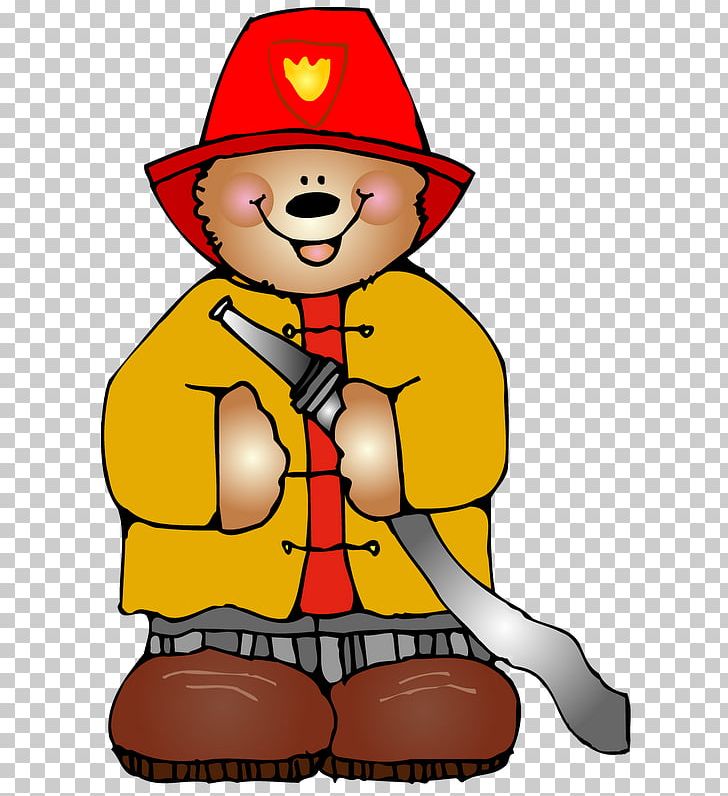 Firefighter Bear Open Fire Safety PNG, Clipart, Artwork, Bear, Boy, Bunker Gear, Drawing Free PNG Download