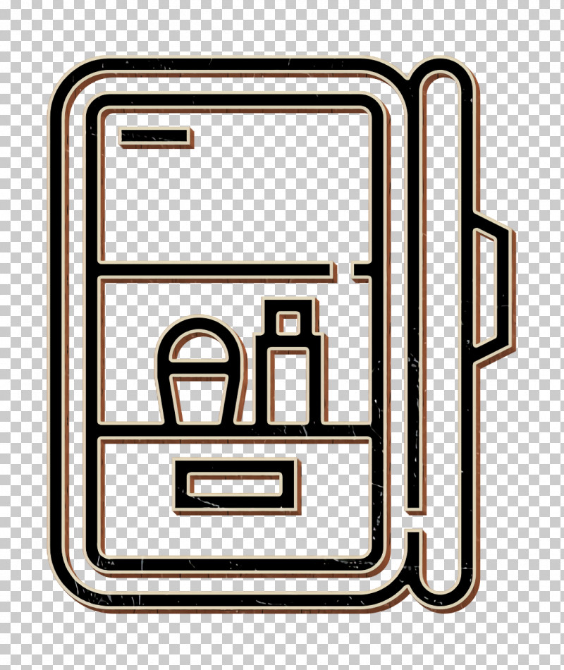 Fridge Icon Home Decoration Icon Kitchen Icon PNG, Clipart, Bathroom, Bedroom, Convenience, Fridge Icon, Furniture Free PNG Download