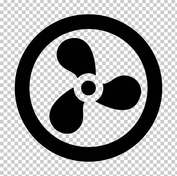 Computer Icons Fan Computer Software Black & White PNG, Clipart, Area, Black And White, Black White, Circle, Compressor Free PNG Download