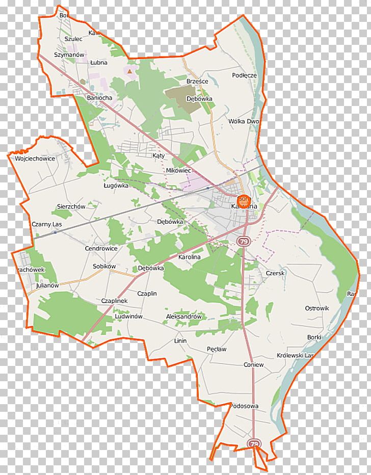 Góra Kalwaria Czersk PNG, Clipart, Area, City Map, Ecoregion, Gmina, Line Free PNG Download