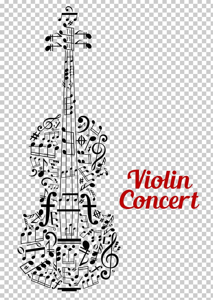 Violin PNG, Clipart, Art, Black And White, Classical Music, Clef, Concert Free PNG Download