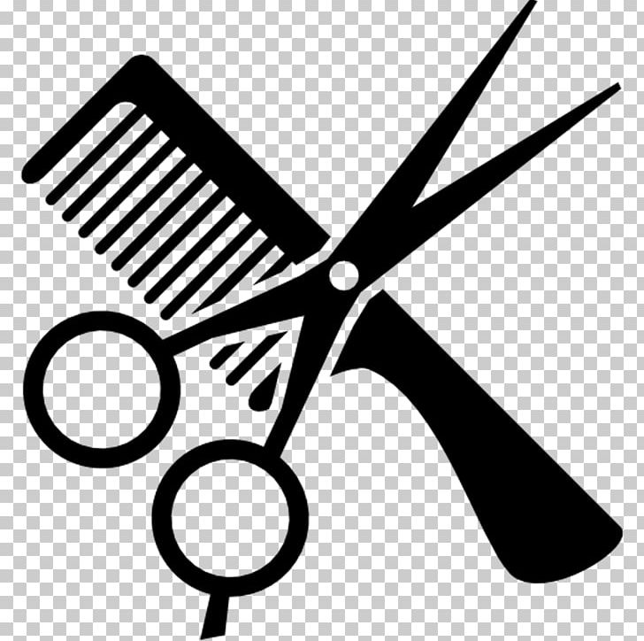 Comb Hair Iron Hairdresser Beauty Parlour PNG, Clipart, Barber, Beauty Parlour, Black And White, Clip Art, Comb Free PNG Download