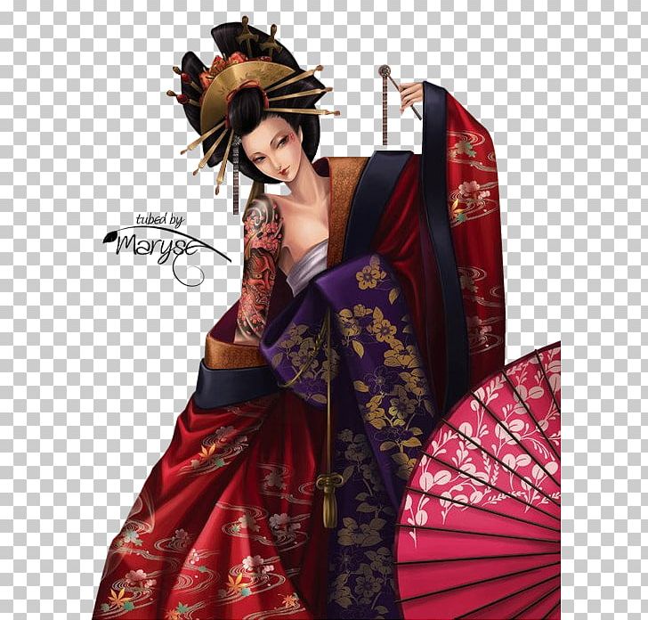 Geisha Japanese Art Painting PNG, Clipart, Art, Chinese Art, Chinese Painting, Concept Art, Costume Free PNG Download