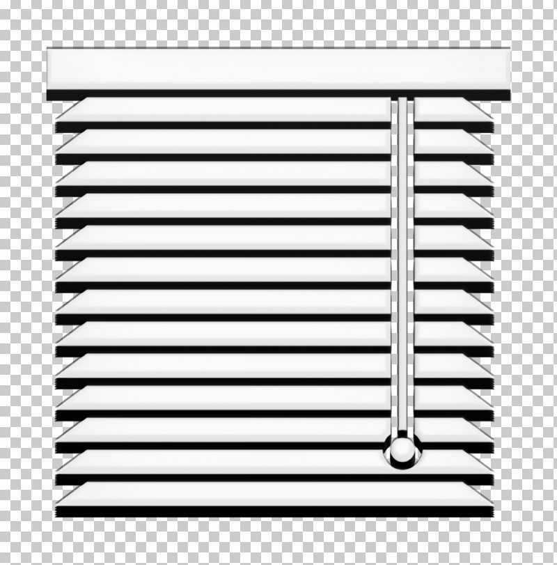 House Things Icon Tools And Utensils Icon Curtain Icon PNG, Clipart, Black, Black And White, Curtain Icon, Fence, Geometry Free PNG Download