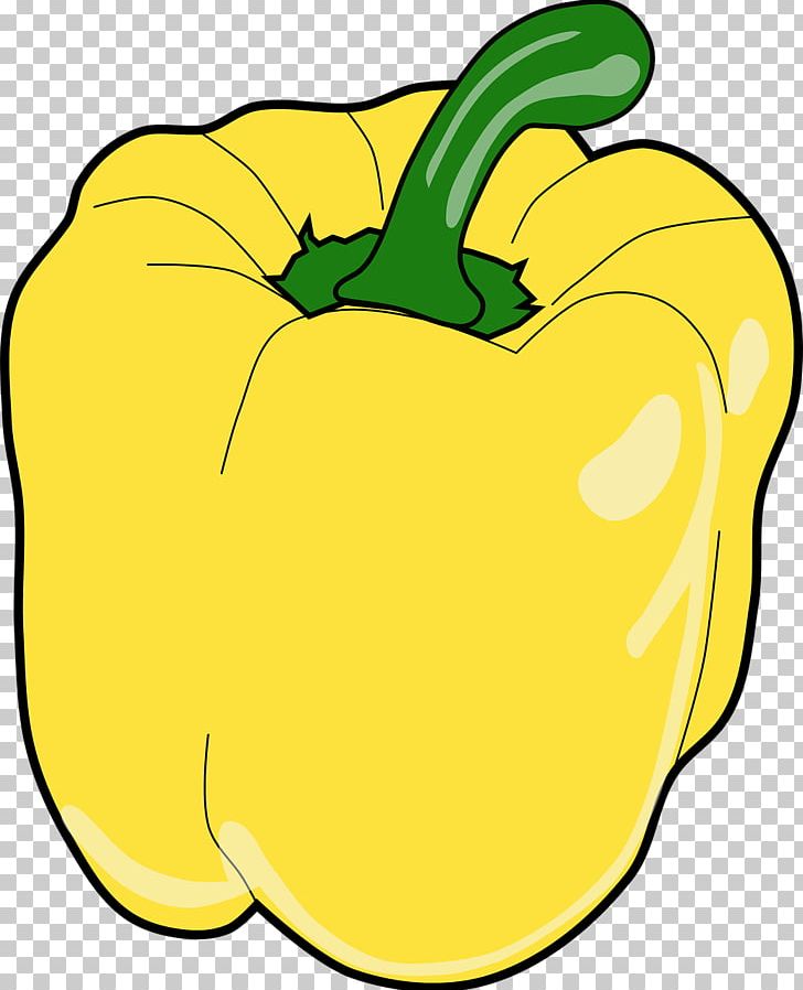 Bell Pepper Yellow Capsicum PNG, Clipart, Apple, Artwork, Bell Pepper, Capsicum, Chili Pepper Free PNG Download