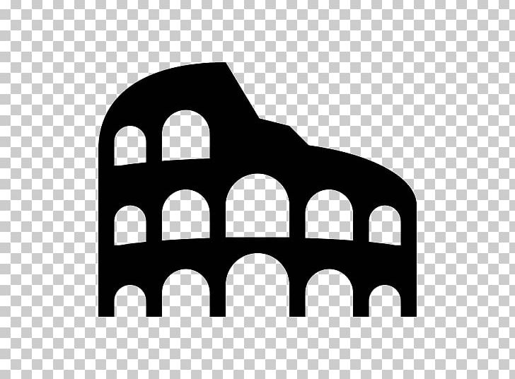Colosseum Eiffel Tower Computer Icons Landmark PNG, Clipart, Big Ben, Black, Black And White, Brand, Building Free PNG Download