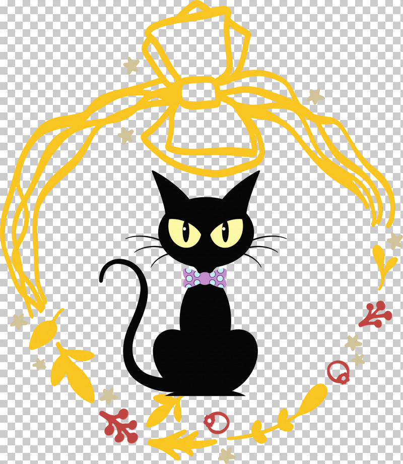 Witch PNG, Clipart, Black Cat, Cat, Happy Halloween, Logo, Paint Free PNG Download