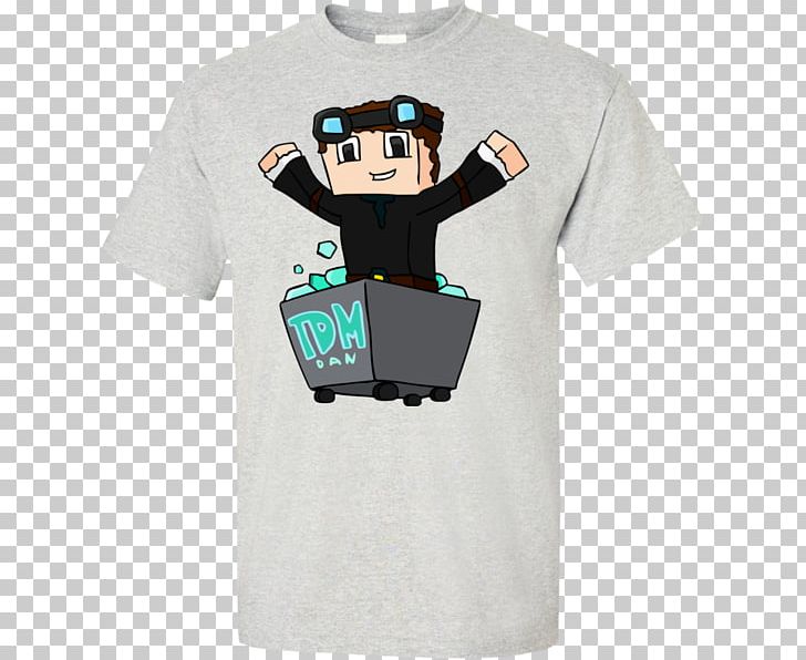 DanTDM: Trayaurus And The Enchanted Crystal T-shirt The Sims 4 Minecraft YouTuber PNG, Clipart, Brand, Building, Clothing, Dantdm, Decal Free PNG Download