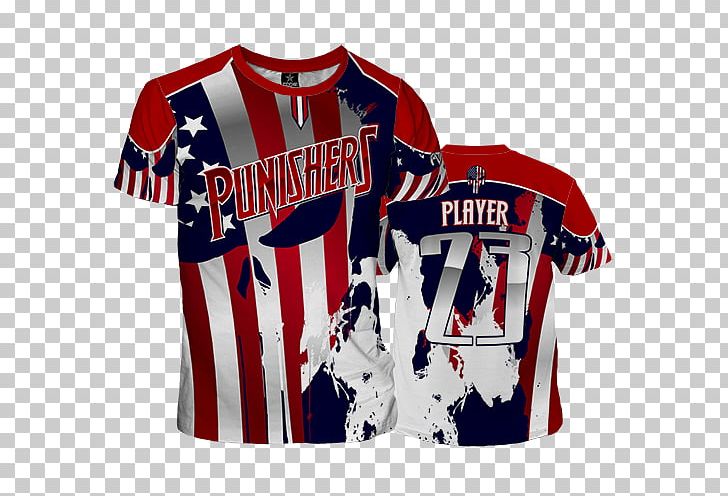 T-shirt Sports Fan Jersey Punisher Baseball Uniform PNG, Clipart, Baseball, Baseball Uniform, Brand, Clothing, Hockey Jersey Free PNG Download