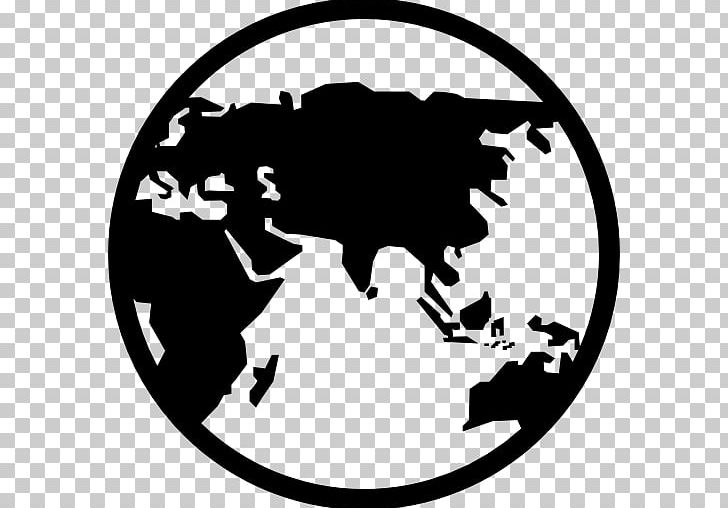 Globe World Map Earth Symbol PNG, Clipart, Artwork, Black, Black And White, Circle, Computer Icons Free PNG Download