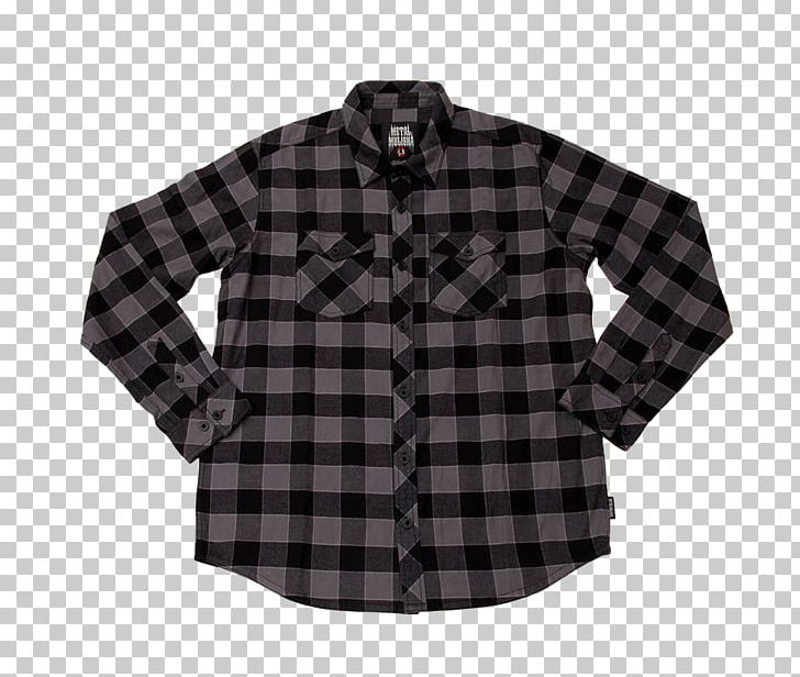 Hoodie Sleeve T-shirt Flannel Check PNG, Clipart, Black, Blouse, Button, Check, Clothing Free PNG Download