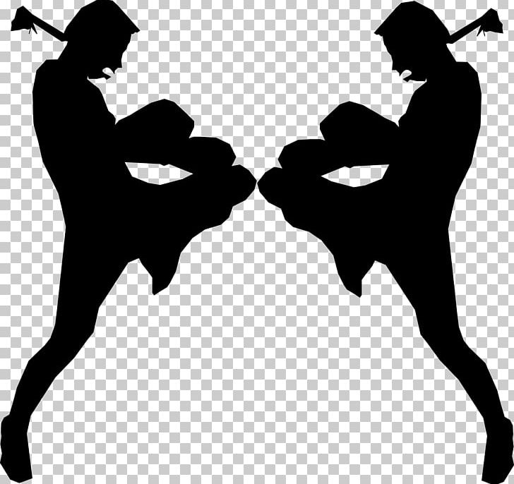 Muay Thai Kickboxing Martial Arts PNG, Clipart, Black And White, Boxing, Human Behavior, Joint, Karate Free PNG Download