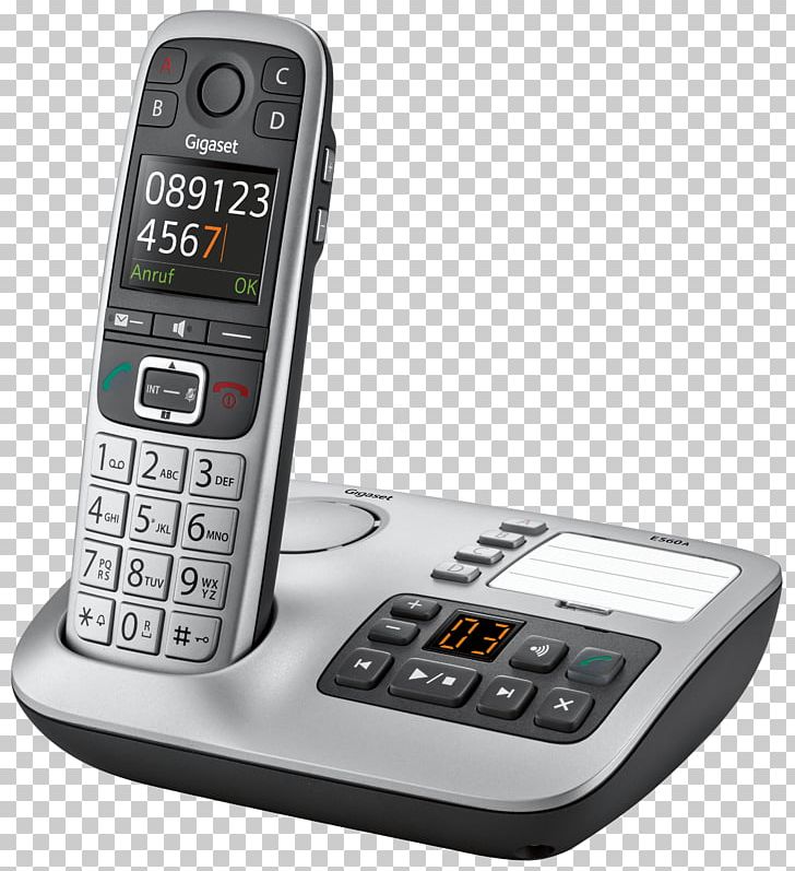 Cordless Telephone Gigaset Communications Digital Enhanced Cordless Telecommunications Gigaset E550A MET Antwoordapparaat PNG, Clipart, Answering Machine, Answering Machines, Caller Id, Cellular Network, Communication Free PNG Download