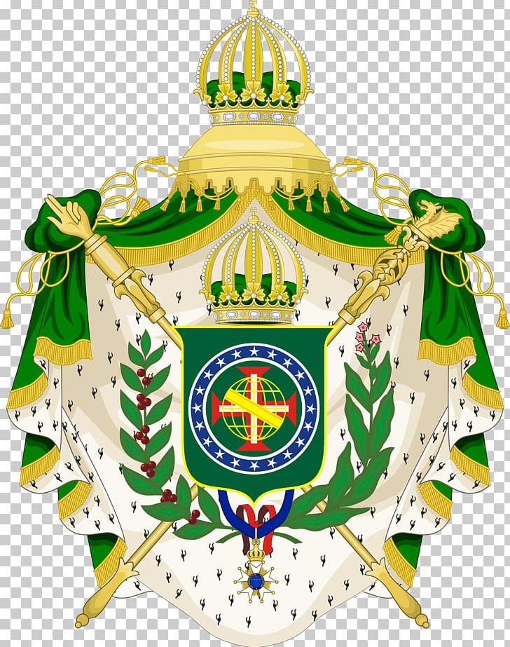 Empire Of Brazil Portuguese Empire Independence Of Brazil Coat Of Arms PNG, Clipart, Brazil, Brazilian Heraldry, Christmas Ornament, Coat Of Arms Of Brazil, Crown Free PNG Download