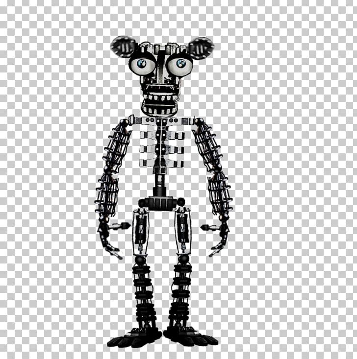 Five Nights At Freddy's 2 Five Nights At Freddy's: Sister Location Five Nights At Freddy's 4 Endoskeleton PNG, Clipart, Art, Black And White, Body Jewelry, Cartilage, Fantasy Free PNG Download
