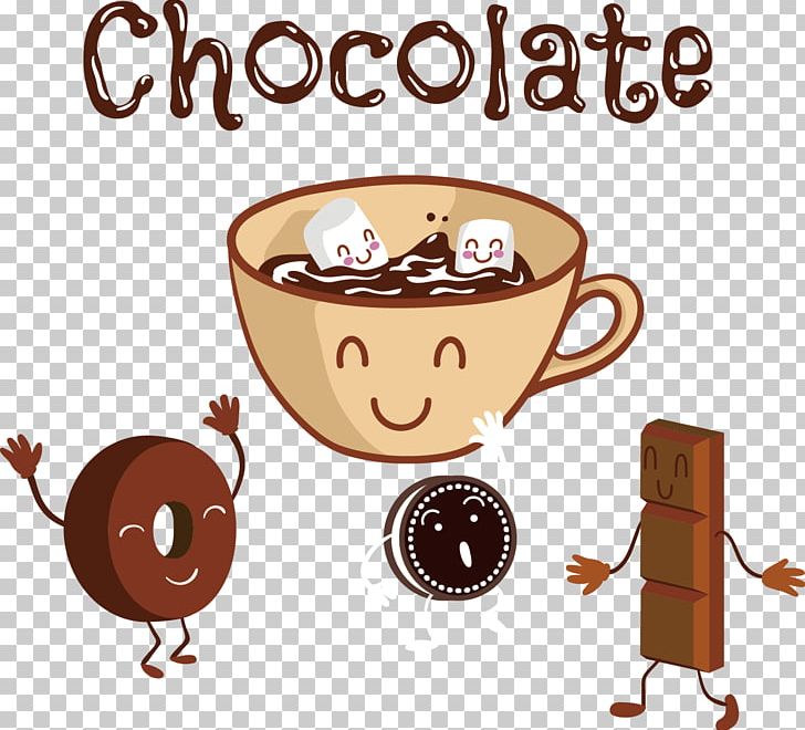 Hot Chocolate White Chocolate Cartoon PNG, Clipart, Candy, Chocolate Syrup, Chocolate Vector, Coffee, Food Free PNG Download