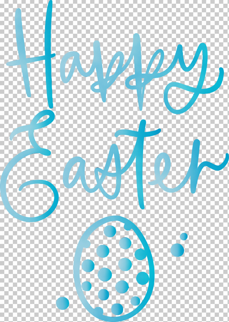 Aqua Text Turquoise Font Teal PNG, Clipart, Aqua, Circle, Easter Day, Happy Easter Day, Line Free PNG Download