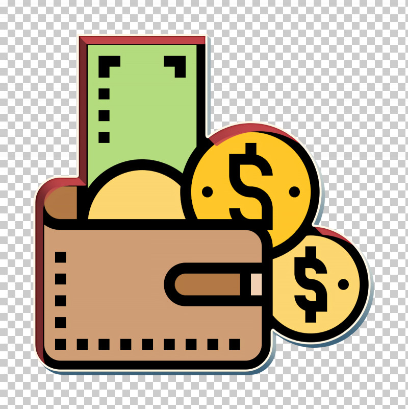 Wallet Icon Saving And Investment Icon PNG, Clipart, Emoticon, Saving And Investment Icon, Wallet Icon, Yellow Free PNG Download
