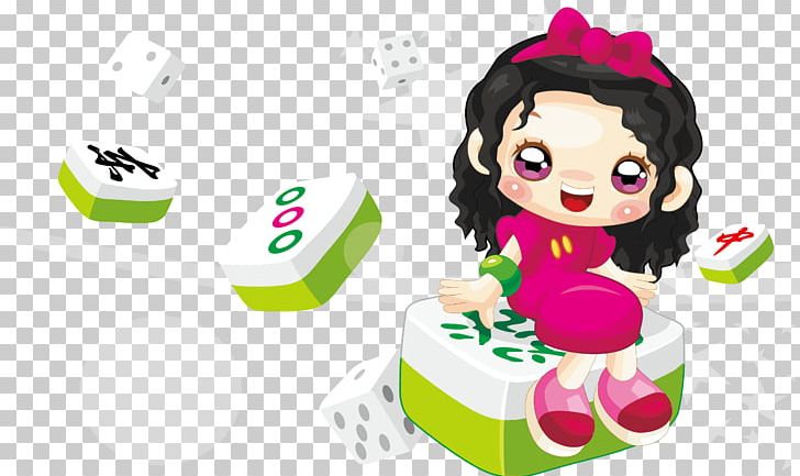 Mahjong Cartoon Illustration PNG, Clipart, Animation, Art, Casino, Child, Children Free PNG Download