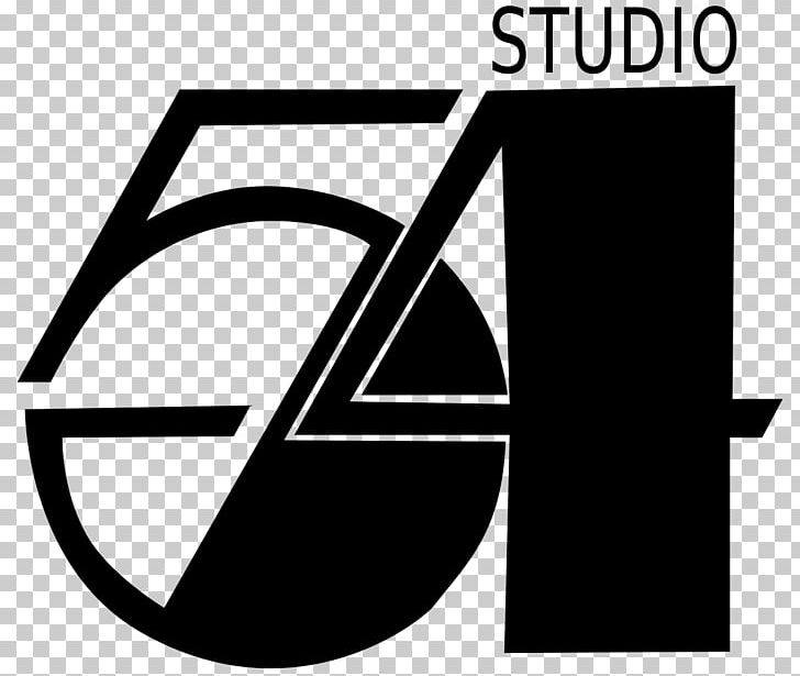 Studio 54 Radio T-shirt Logo PNG, Clipart, Angle, Area, Art, Black, Black And White Free PNG Download