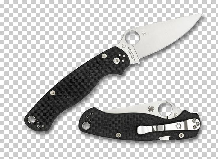 Hunting & Survival Knives Knife Utility Knives Serrated Blade Spyderco PNG, Clipart, Blade, Bushcraft, Cold Weapon, Cpm S30v Steel, Cutting Tool Free PNG Download