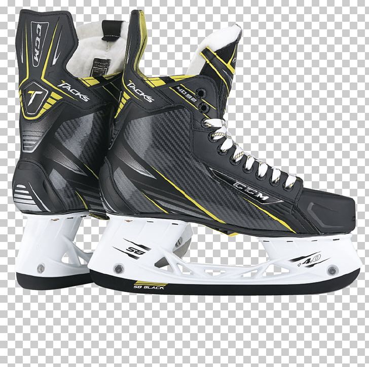 CCM Hockey Ice Skates Ice Hockey Equipment Bauer Hockey PNG, Clipart, Athletic Shoe, Basketball Shoe, Black, Hockey, Hockey Sticks Free PNG Download