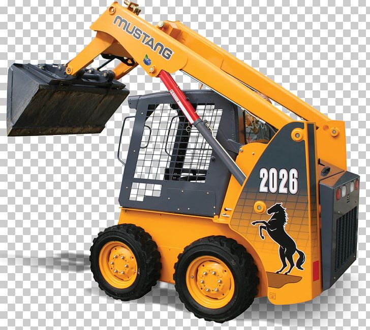 Ford Mustang Skid-steer Loader Heavy Machinery Gehl Company PNG, Clipart, Bobcat Company, Bucket, Bulldozer, Compact Excavator, Construction Equipment Free PNG Download