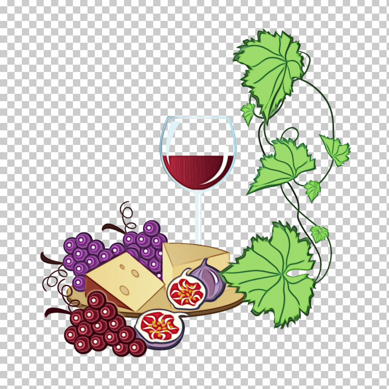 Wine Glass PNG, Clipart, Drink, Fruit, Glass, Grape, Grape Leaves Free PNG Download