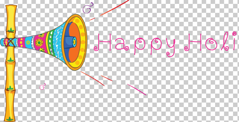 Happy Holi PNG, Clipart, Happy Holi, Logo, Magenta, Megaphone, Text Free PNG Download