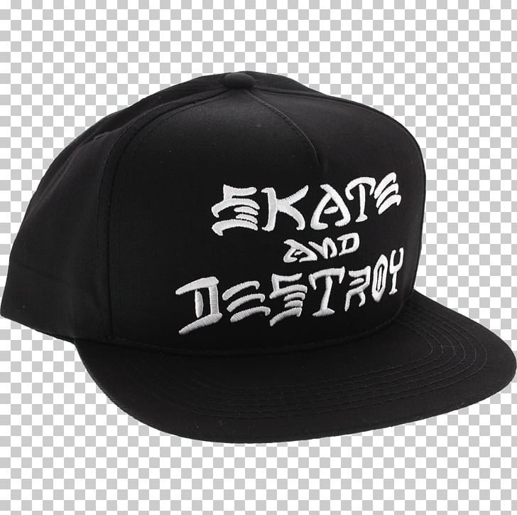 Thrasher Presents Skate And Destroy Skateboarding T-shirt PNG, Clipart, Baseball Cap, Black, Brand, Cap, C R Stecyk Iii Free PNG Download