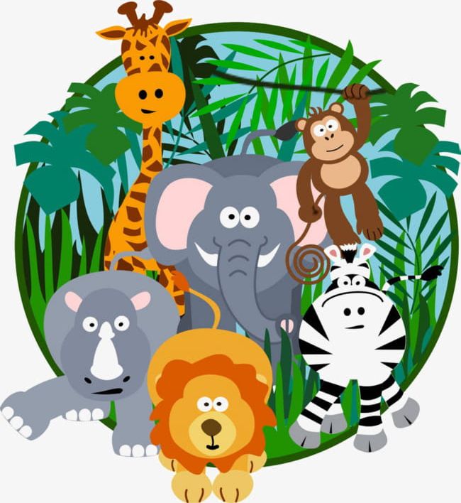 Cartoon Jungle PNG, Clipart, Animal, Cartoon, Cartoon Clipart, Cartoon Clipart, Elephant Free PNG Download