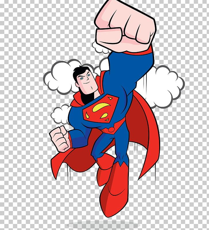 super man cartoon drawing