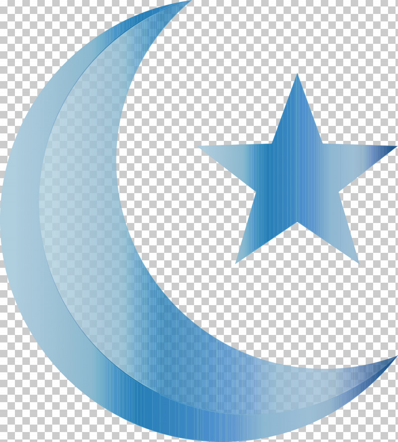 Blue Logo Circle Crescent Symbol PNG, Clipart, Blue, Circle, Crescent, Islam, Logo Free PNG Download