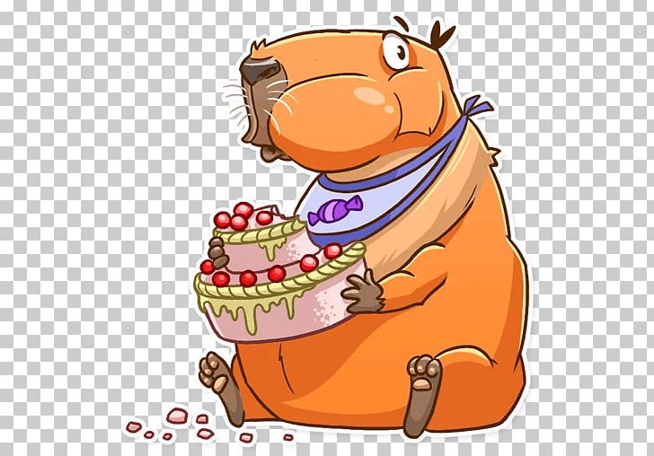 Capybara Telegram Sticker Messaging Apps PNG, Clipart, Art, Capybara, Carnivoran, Cartoon, Dog Like Mammal Free PNG Download