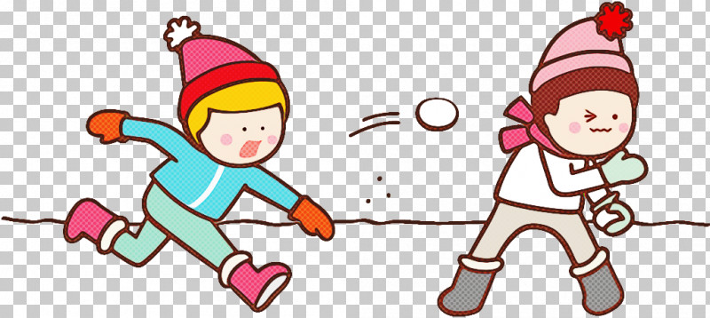 Snowball Fight Winter Kids PNG, Clipart, Cartoon, Cheek, Child, Happy, Kids Free PNG Download