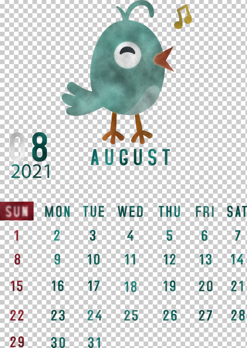 August 2021 Calendar August Calendar 2021 Calendar PNG, Clipart, 2021 Calendar, Calendar System, Cartoon, Google, Google Nexus Free PNG Download