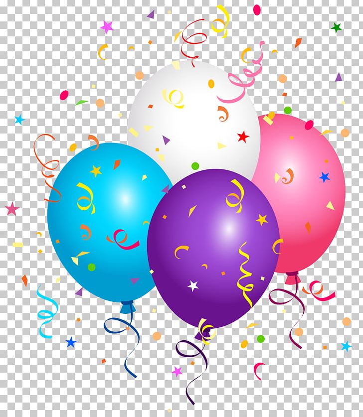 Balloon Confetti Party PNG, Clipart, Balloon, Birthday, Circle, Clip Art, Confetti Free PNG Download