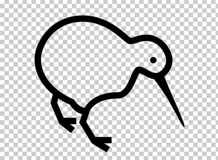 Bird Computer Icons New Zealand Kiwifruit PNG, Clipart, Animal, Animals, Artwork, Beak, Bird Free PNG Download
