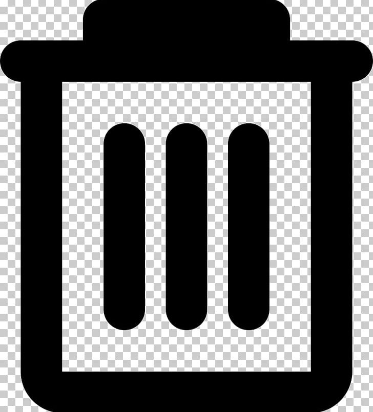 Rubbish Bins & Waste Paper Baskets Symbol Corbeille à Papier Computer Icons PNG, Clipart, Bin, Black And White, Computer Icons, Container, Dumpster Free PNG Download
