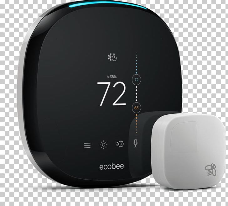 Ecobee Ecobee4 Smart Thermostat Amazon Alexa PNG, Clipart, Amazon Alexa, Company, Ecobee Ecobee4, Electronic Device, Electronics Free PNG Download
