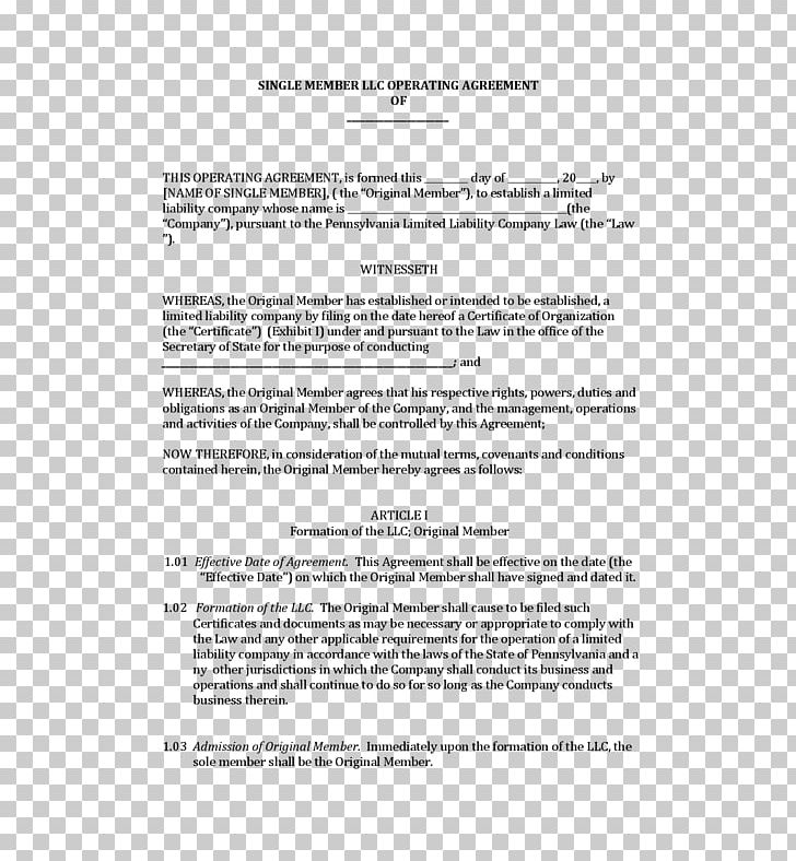 Operating Agreement Limited Liability Company Articles Of Organization Contract Delaware PNG, Clipart, Area, Articles Of Organization, Business, Contract, Delaware Free PNG Download